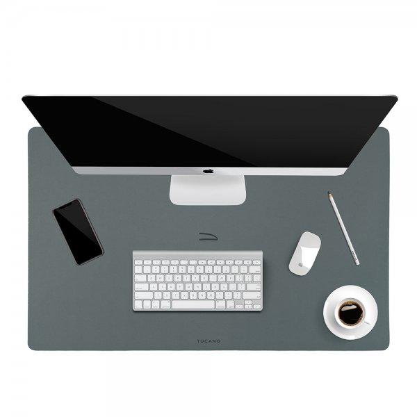Tucano Pöytämatto Desk Pad 67x42 cm Tummanharmaa
