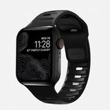 Nomad Apple Watch 44/45/46mm/Apple Watch Ultra ranneke Sport Band musta