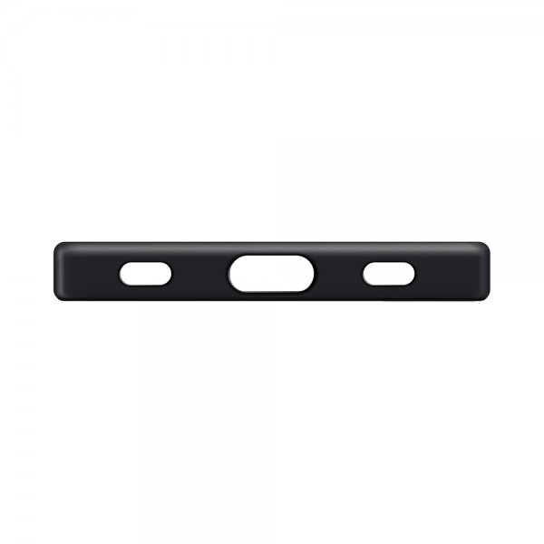 Xqisit Samsung Galaxy A14 Silikonisuojakuori Musta