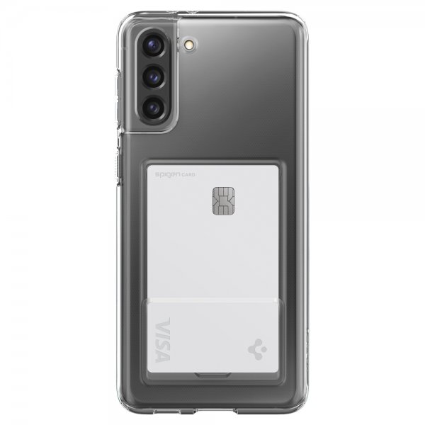 Spigen Samsung Galaxy S21 Plus Kuori Crystal Slot Crystal Clear