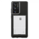 Spigen Samsung Galaxy S21 Ultra Suojakuori Crystal Slot Crystal Clear