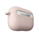 KeyBudz AirPods Pro -kotelo, PodSkinz HyBridShell Series -avaimenperäkotelo, pastellinroosa