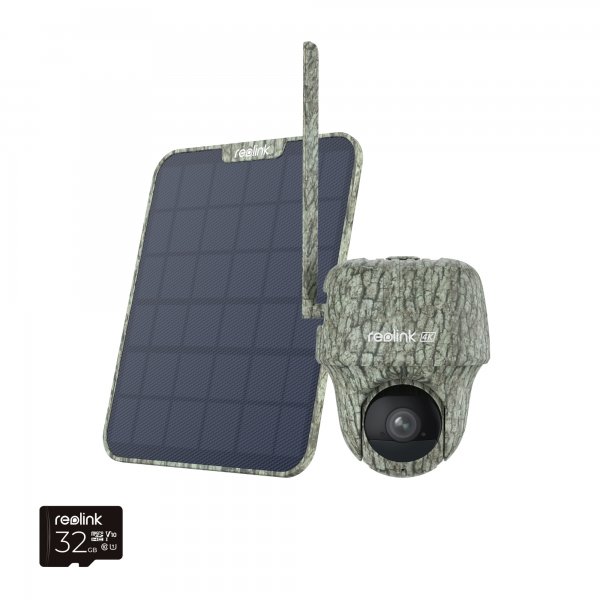 Reolink Go Series (G450) + Solar Panel 2 -riistakamera 4K 4G Camo