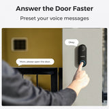 Reolink Video Doorbell PoE (D340P) Video-ovikello Smart 2K