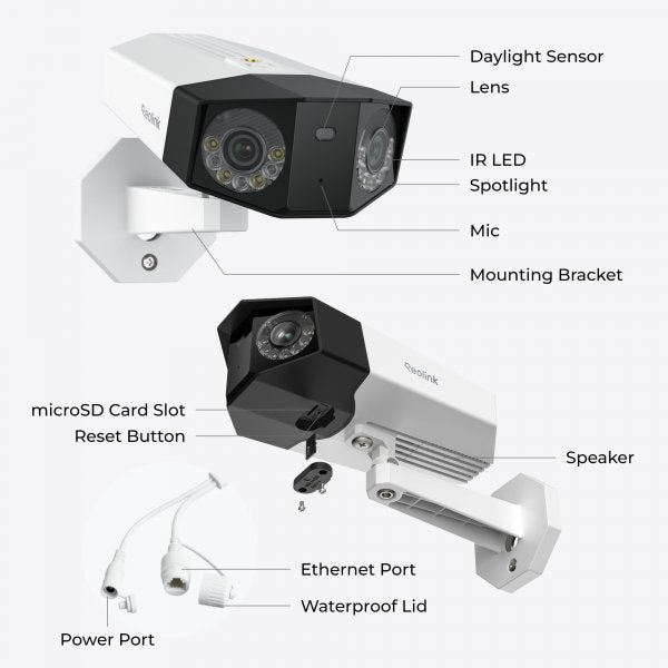 Reolink Duo 3 PoE -ulkokamera UHD