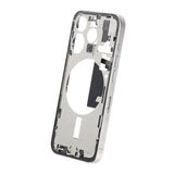Keskikehys pikkutarvikkeineen iPhone 15 Prolle - Valkoinen titaani OEM