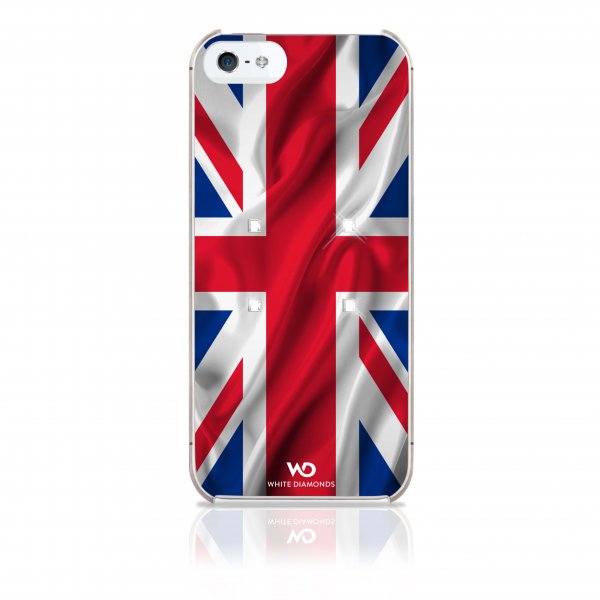 White Diamonds iPhone 5/5S/SE 2016 Kuori Flag UK