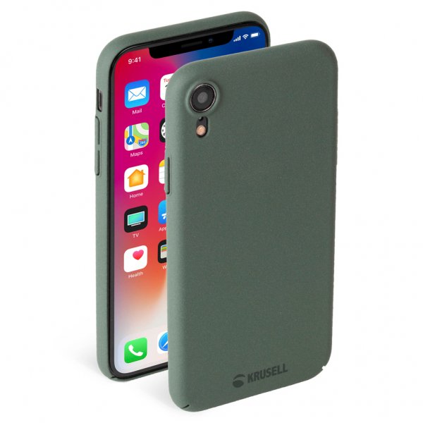 Krusell iPhone Xr Suojakuori Sandby Cover Moss