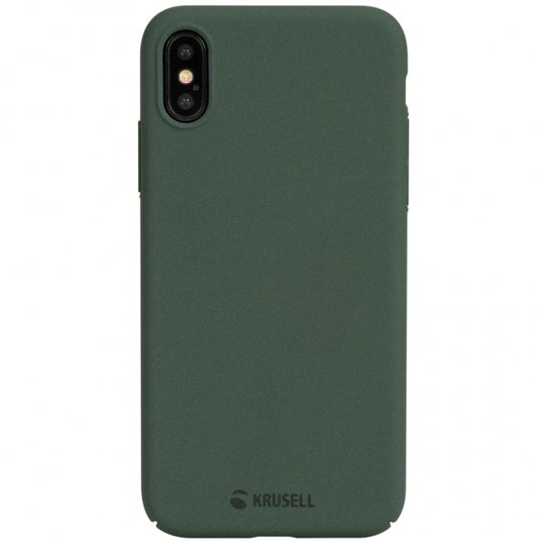 Krusell iPhone X/Xs -suojakuori Sandby Cover Moss
