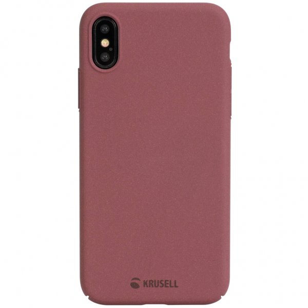 Krusell iPhone X/Xs -kuoret Sandby Cover Rust