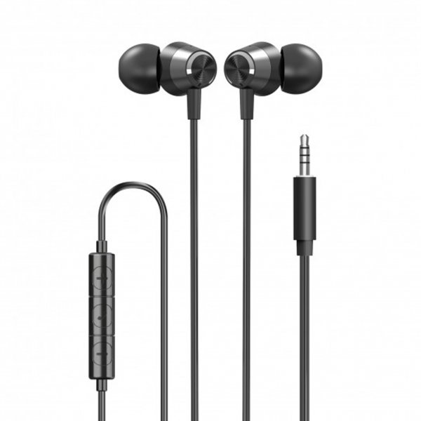 Xqisit Langalliset Nappikuulokkeet 3.5mm Musta