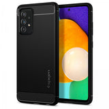 Spigen Samsung Galaxy A52/A52s 5G Suojakuori Rugged Armor Matte Black