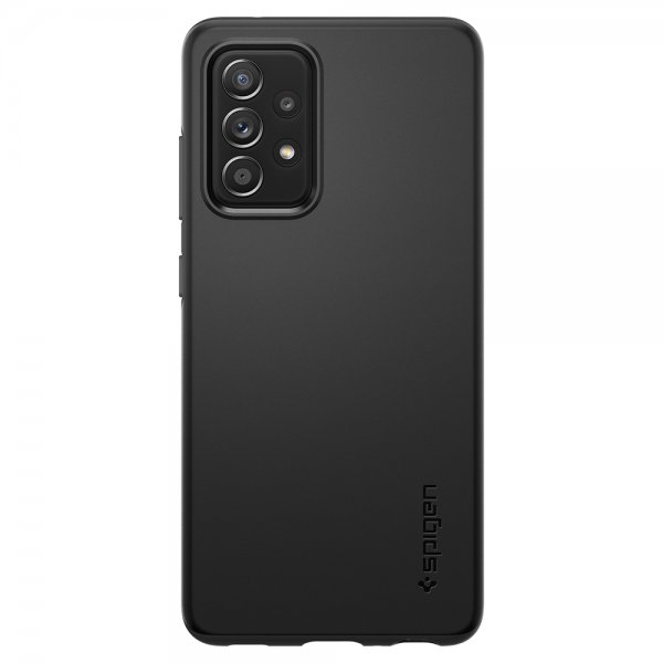 Spigen Samsung Galaxy A52/A52s 5G -suojakuori, Thin Fit, musta
