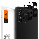 Spigen Samsung Galaxy A52/A52s 5G Kameran suojaus Glas.tR Optik 2-pakkaus Musta