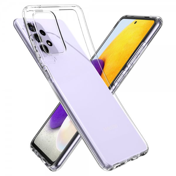 Spigen Samsung Galaxy A72 -suojakotelo Liquid Crystal Crystal Clear