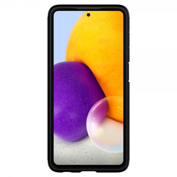 Spigen Samsung Galaxy A72 Tough Armor -suojakuori, musta
