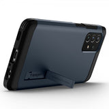Spigen Samsung Galaxy A72 -suojakuori Tough Armor, Metal Slate