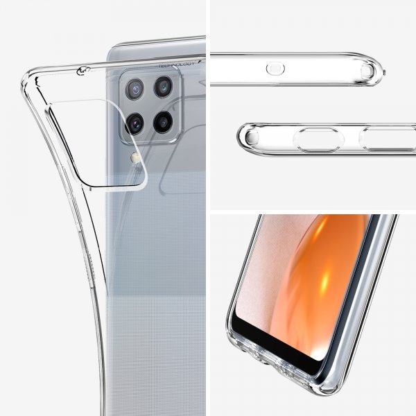 Spigen Samsung Galaxy A42 5G Suojakuori Crystal Flex Crystal Clear
