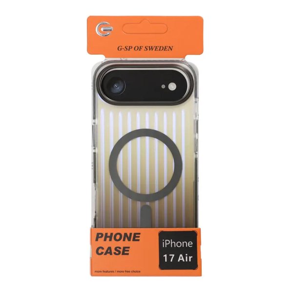 iPhone Air Kuori Aallotettu MagSafe Harmaa