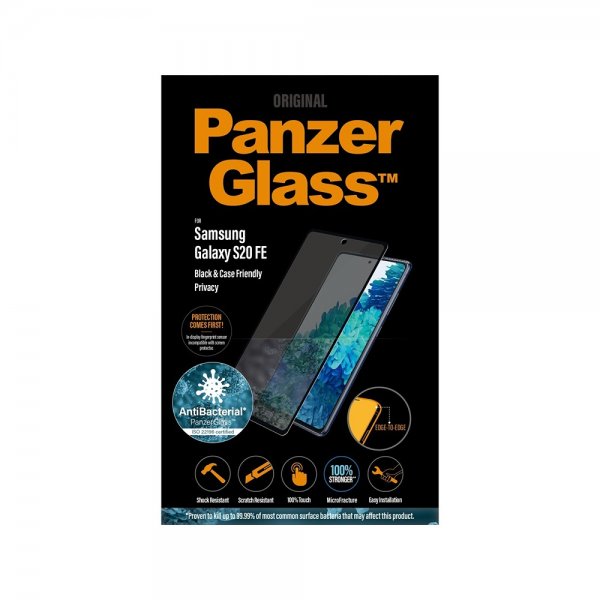 PanzerGlass Samsung Galaxy S20 FE Näytönsuoja Case Friendly Privacy