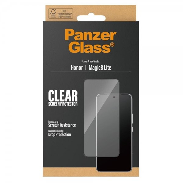 PanzerGlass Honor Magic 8 Lite Ultra-Wide Fit -näytönsuoja