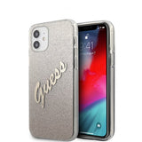 Guess iPhone 12 Mini Kuori Vintage Gradient Kulta