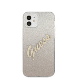 Guess iPhone 12 Mini Kuori Vintage Gradient Kulta