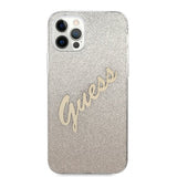 Guess iPhone 12 Pro Max Kuori Vintage Gradient Kulta