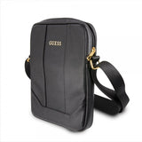 Guess Väska Saffiano Tablet Bag 10 tuumaa Musta