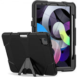 iPad Air 10.9 (sukupolvi 4/5) Suojakotelo Heavy Duty Armor Musta