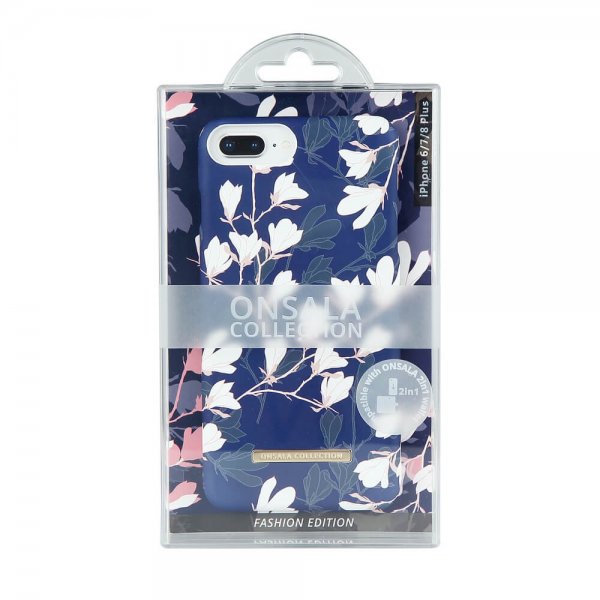 Onsala iPhone 6/6S Plus/iPhone 7 Plus/iPhone 8 Plus Kuori Fashion Edition Mystery Magnolia