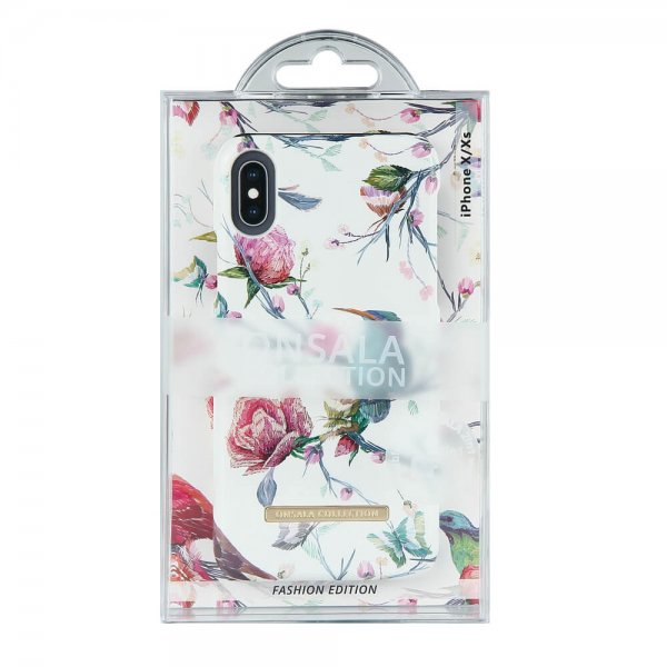 Onsala iPhone X/Xs Kuori Fashion Edition Vintage Birds