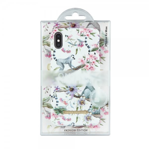 Onsala iPhone Xs Max -suojakuori Fashion Edition Lemur Cuties