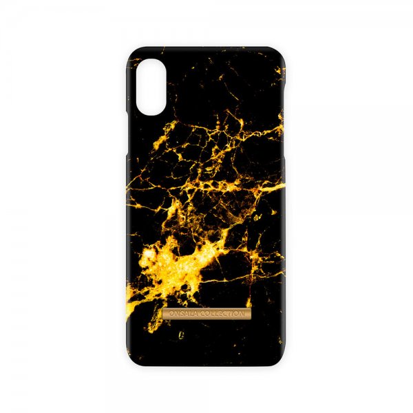 Onsala iPhone Xs Max -suojakuori Fashion Edition Goldmine Marble