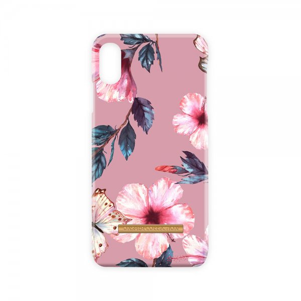 Onsala iPhone Xs Max -suojakuori Fashion Edition Dusty Pink Viol