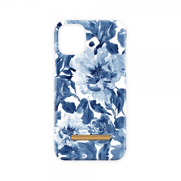 Onsala iPhone 11 -suojakuori Fashion Edition Indigo Peony