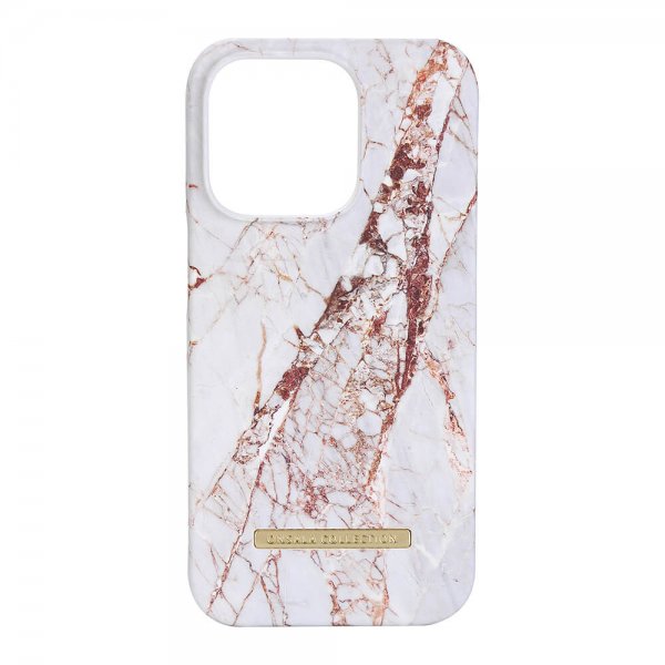 Onsala iPhone 14 Pro Kuori Fashion Edition White Rhino Marble
