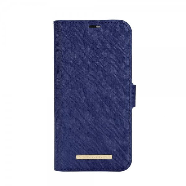 Onsala iPhone 14 Plus -suojakotelo, Fashion Edition, irrotettava kuori, laivastonsininen