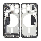 Keskirunko pikkutarvikkeineen iPhone 15 Prolle - Musta titaani OEM