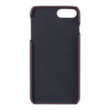 Onsala iPhone 6/6S Plus/iPhone 7 Plus/iPhone 8 Plus -kuori, jossa yksi korttipaikka, ruskea