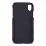 Onsala iPhone X/Xs kuori yhdellä korttipaikalla, ruskea