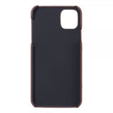 Onsala iPhone 11 Pro Max -kuoret korttipaikalla, ruskea