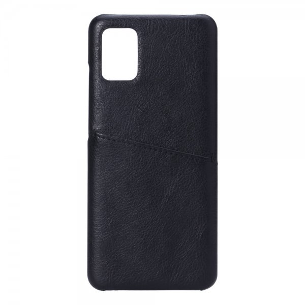 Onsala Samsung Galaxy A51 -kuori korttipaikalla, musta