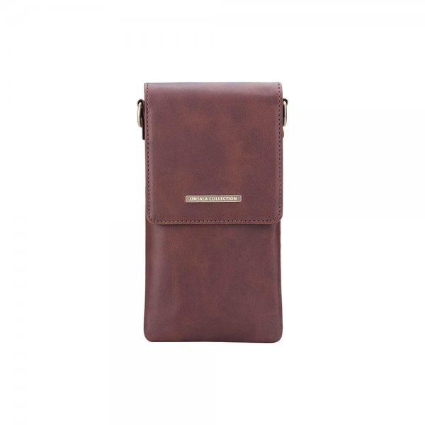 Onsala kännykkäpussi Neck-Bag 6.7" Ruskea