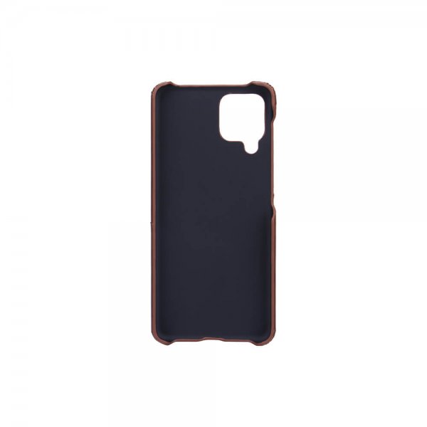 Onsala Samsung Galaxy A22 4G -suojakuori, jossa korttipaikka, ruskea