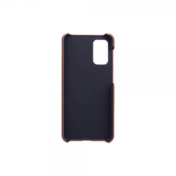Onsala Samsung Galaxy A32 5G -suojakuori korttipaikalla, ruskea
