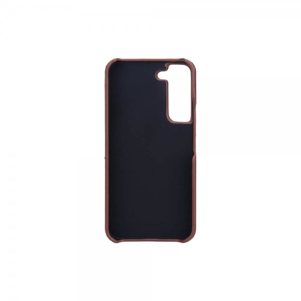 Onsala Samsung Galaxy S22 Kuori korttipaikalla Ruskea