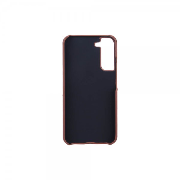 Onsala Samsung Galaxy S22 Plus -suojakotelo korttipaikalla, ruskea