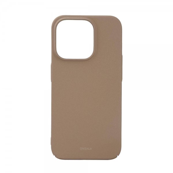 Onsala iPhone 15 Pro Kuori Ultraslim Sand Burst Beige