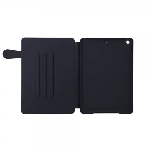 Buffalo iPad 10.2 (sukupolvi 7/8/9) Kotelo Aitoa Nahkaa Musta
